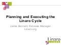 Planning and executing the Linaro cycle