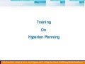 Hyperion Planning Class