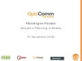 Planning On Passion - Adaptive Planning In Media