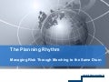 The Planning Rhythm: Managing Risk Through Marching to the Same Drum
