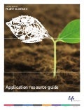 Plant Sciences Applications Resource Guide