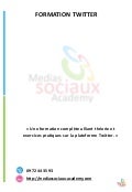 Formation Twitter pour l&rsquo;entreprise