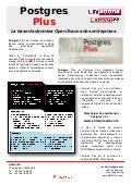 Offre PostGres+ Linagora/EDB