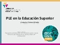 PLE en la Educación Superior
