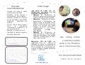 Plegable Niñez, adolescentes y medios