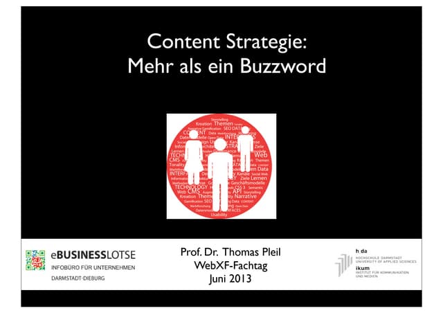 Content Strategie: Mehr als ein Buzzword