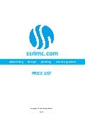 Pricelist Percetakan SSR IMC