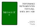 Performance Instrumentation for PL/SQL: When, Why, How