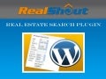 Real Estate Search Plugin for Wordpress