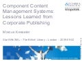 Marcus Kesseler: Weaving XML Into Your Workflows: Use Cases, Tools, Pitfalls and Benefits