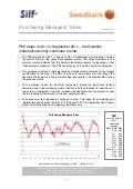 Purchasing Managers´Index Report, September 2011