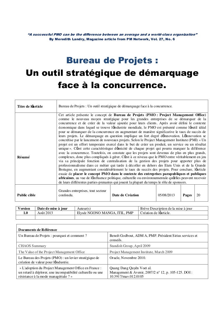 comment devenir pmo