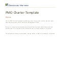PMO Charter Template