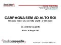 Campagna SEM ad alto ROI
