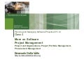 More on Software Project Management