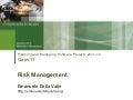 Risk Management