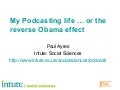 My podcasting life