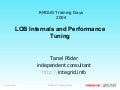 Oracle LOB Internals and Performance Tuning