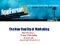 The New Reality of Marketing