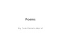 Poems