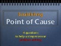Establishing Point of Cause