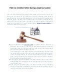 Points to remember before buying a property at auction