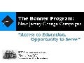 PolicyOptions Presentation for NJ Bonner Fellows