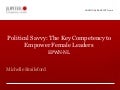 Organisational Savvy for Women