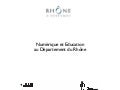 Politique education numérique Rhone 