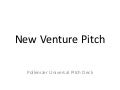 Pollenizer Universal Startup Pitch Deck