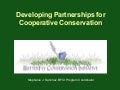 Pollinators in the Garden: Forging Partnerships for Native Insect Conservation Sanchez
