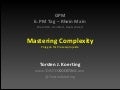 Mastering Complexity - Identify complexity and risk profile of your project