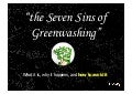 Seven Sins Of Greenwashing new version