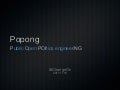 20111118 정치참여 플랫폼에서 놀자: 쉽고 즐겁게 참여하는 일상 속의 정치 @ChangeOn