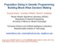 Population Sizing for Genetic Programming Based Upon Decision Making