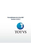 Portabilidade CorporeRM - 11.20