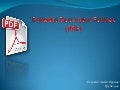 Portable document format (pdf)