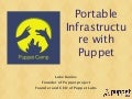Portable infrastructure with puppet