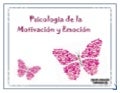 Motivacion y emocion