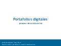 Portafolio (proceso de construcción)