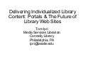 Portals & The Future of Library Services