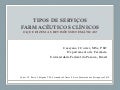 Serviços Farmacêuticos Clínicos: O que dizem as Revisões Sistemáticas?