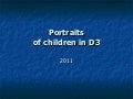 Portraits