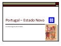 Portugal   Estado Novo
