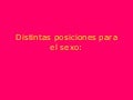 Posiciones De Sexo