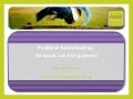 Positieve beinvloeding - Pure Talent | congres podiumkunsten 2012