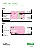PostAim Label Guidelines