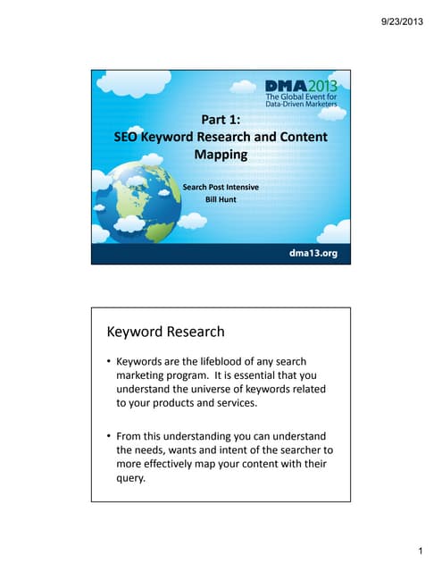 SEO Keyword Research and Content Ma...