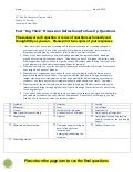 Post “Big Think” Discussion Reflections/Follow-Up Questions May 2012