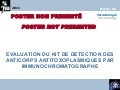 Poster 99 parasitologie